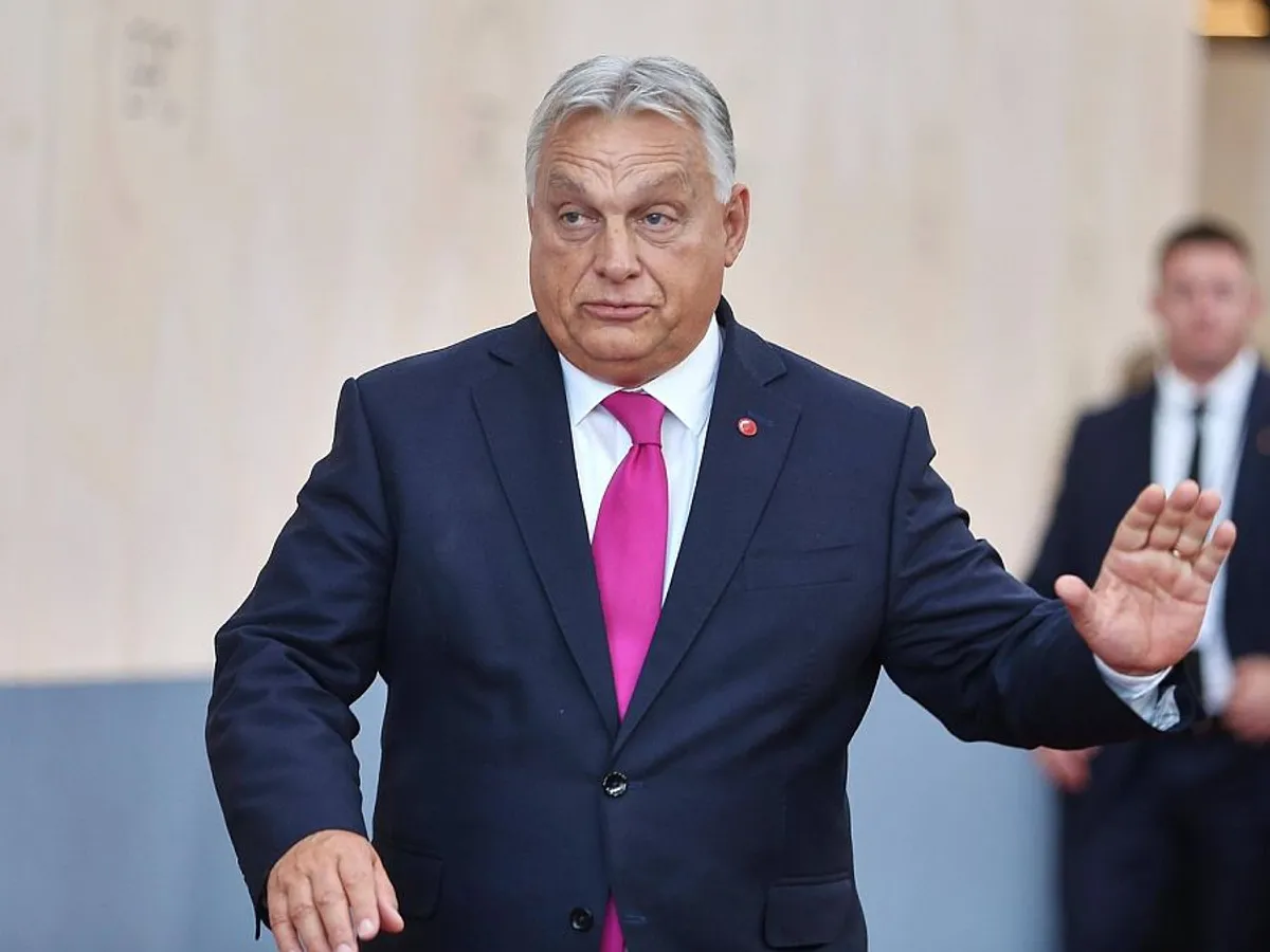 Viktor Orban, la Bella Center, în Copenhaga - Foto: Profimedia Images