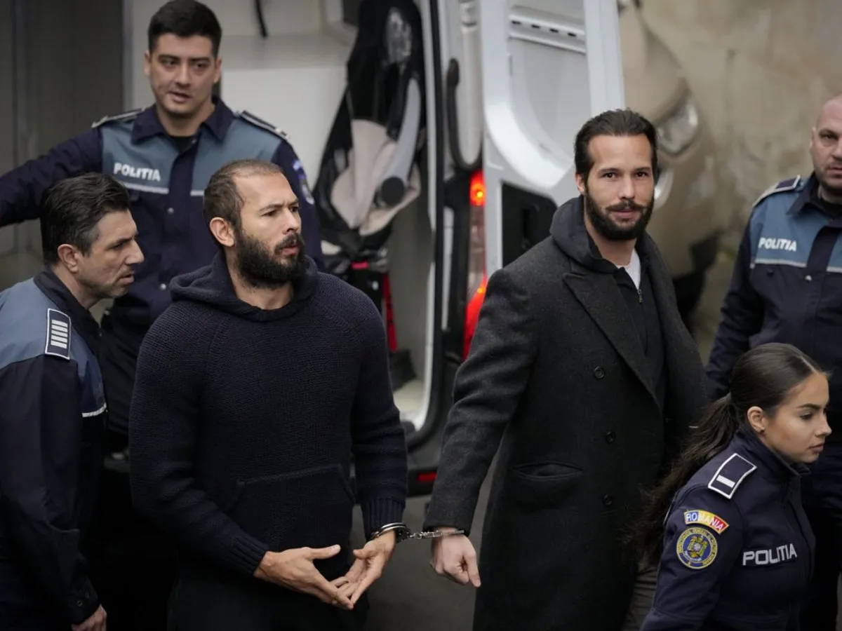 Fraţii Andrew şi Tristan Tate - Foto: Profimedia Images