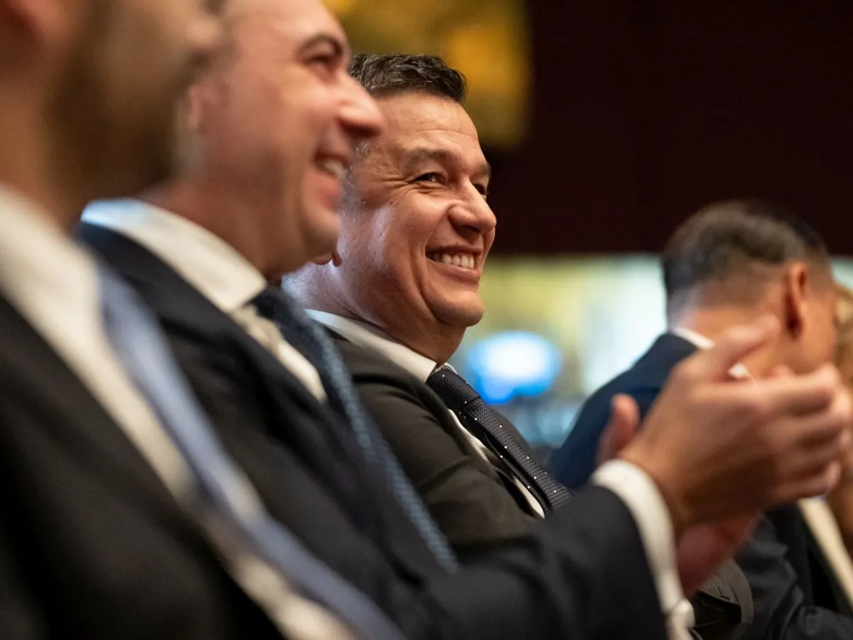 Sorin Grindeanu, preşedintele PSD, la Conferinţa extraordinară a PSD Bucureşti - Foto: INQUAM PHOTOS/Alexandru Nechez
