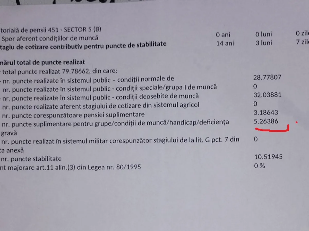 Puncte de pensie - Foto: Casa de Pensii