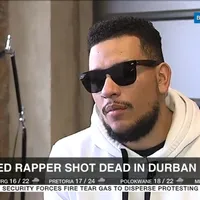 Celebrul rapper AKA, pe numele său real Kiernan Jarryd Forbes, a fost omorât. - Foto: captură video/eNCAnews