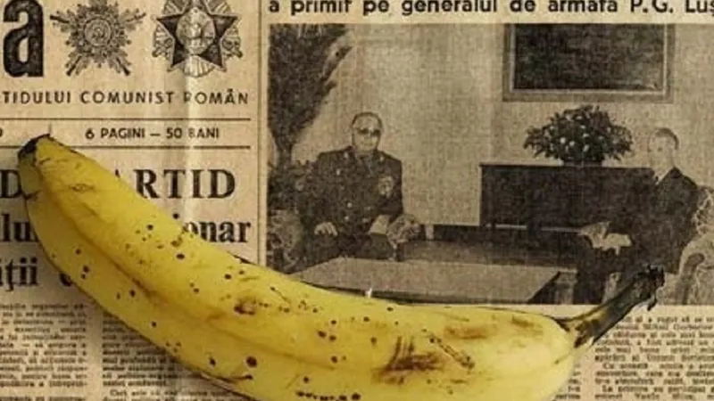 În comunism erau cozi la banane, pentru Crăciun
