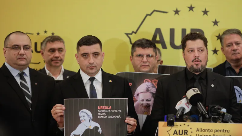 George Simion elimină „traseiștii” Ostaficiuc și Ciohodaru de pe listele AUR. Candidează Târziu - Foto: INQUAM PHOTOS / George Călin