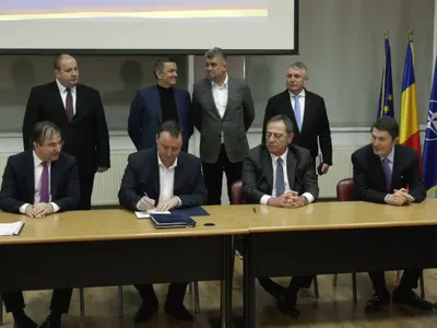 S-a semnat contractul pentru ultimul ciot al Autostrăzii Transilvania. 440 km, în 30 de ani - Foto: captură video