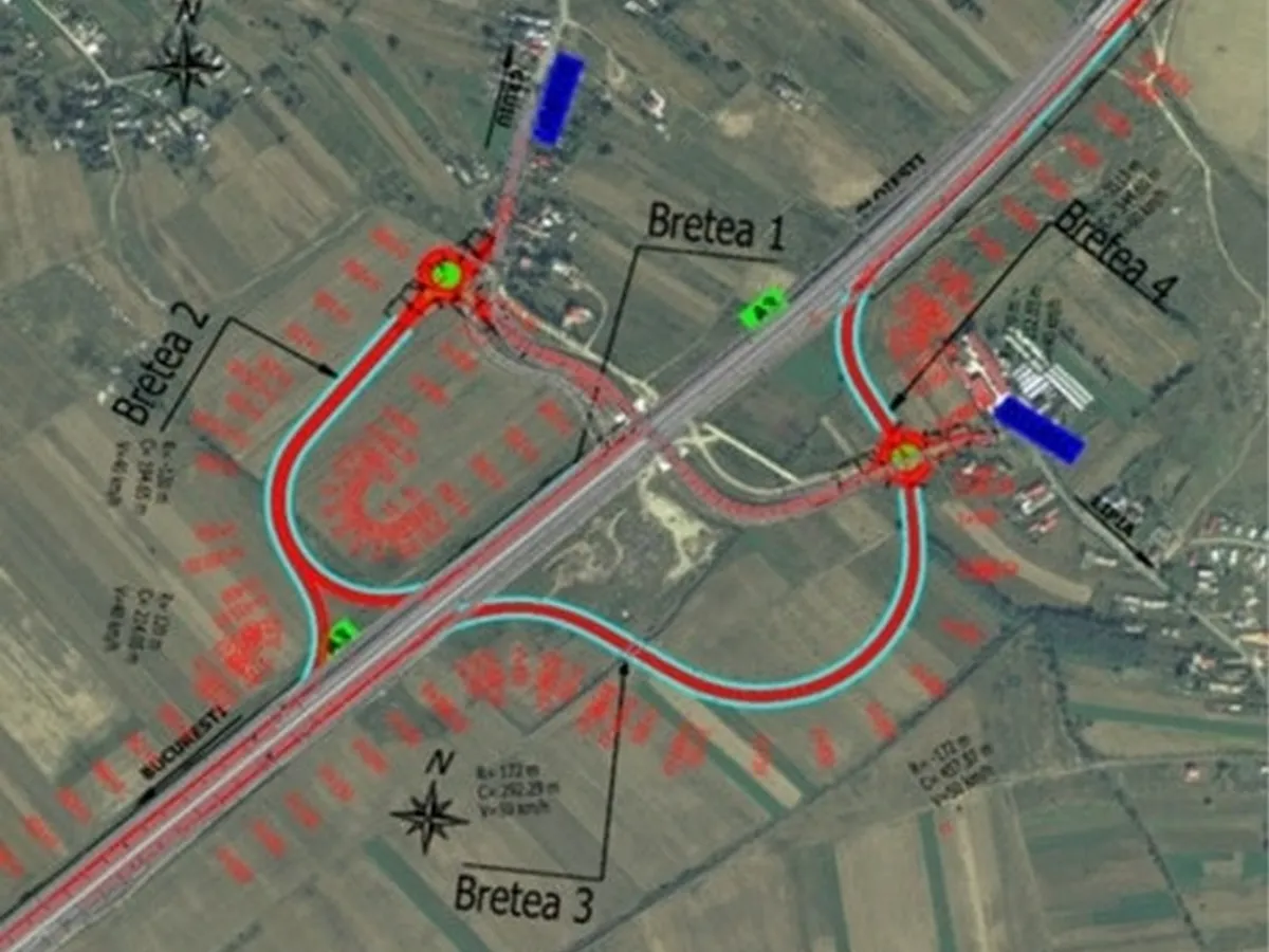 Trei noduri de autostradă, peste 35.000.000 €. Unde vor fi construite? - Foto: Facebook/Cristian Pistol