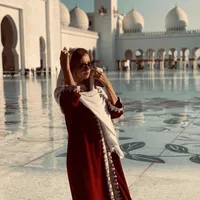 Irina Tănase, la Abu Dhabi. Foto Instagram