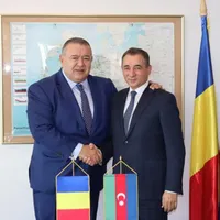 Președintele Camerei de Comerț și Industrie a României (CCIR), Mihai Daraban, a avut o întrevedere oficială cu E.S. Gudsi Osmanov, Ambasadorul Republicii Azerbaidjan în România Foto: CCIR