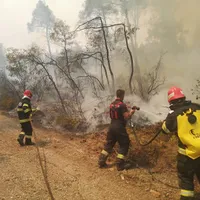 Pompierii români au fost lăudaţi în presa din Grecia: Viteză, organizare și meticulozitate/FOTO: Facbook/IGSU