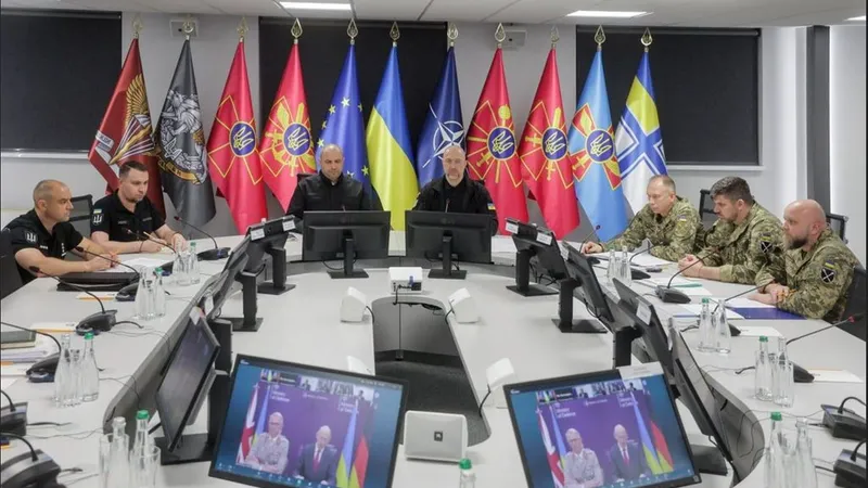 Reprezentanții Ucrainei la Grupul de Contact Ramstein - Foto: Minister of Defense of Ukraine