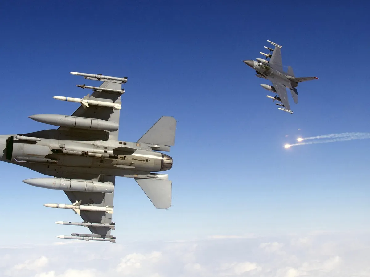 SUA au trimis primele două avioane de luptă F-16 în Groenlanda. Ce misiune au? - Foto: Profimedia Images (imagine cu caracter ilustrativ)