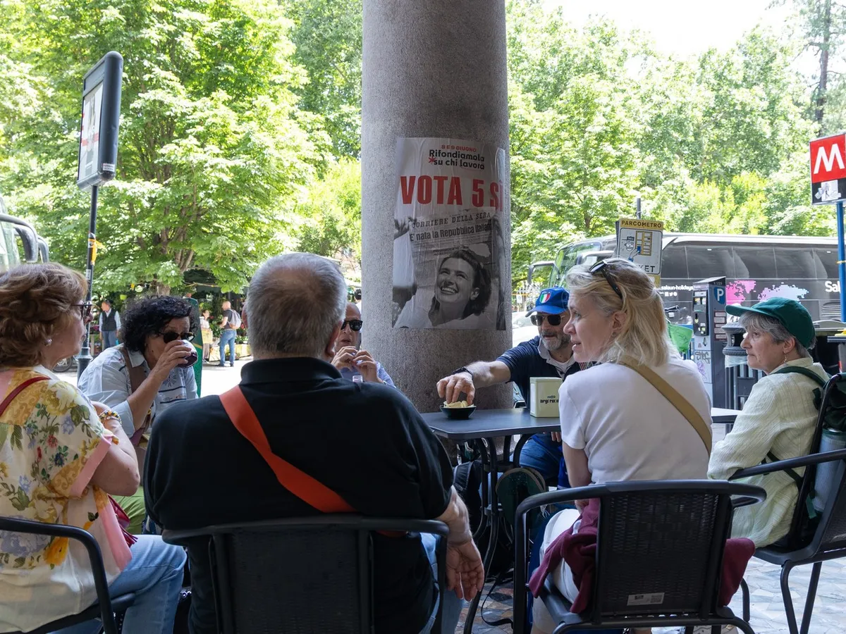 Referendum polarizant, despre cetățenie și liberalizarea pieții muncii, în Italia - Foto: Profimedia Images