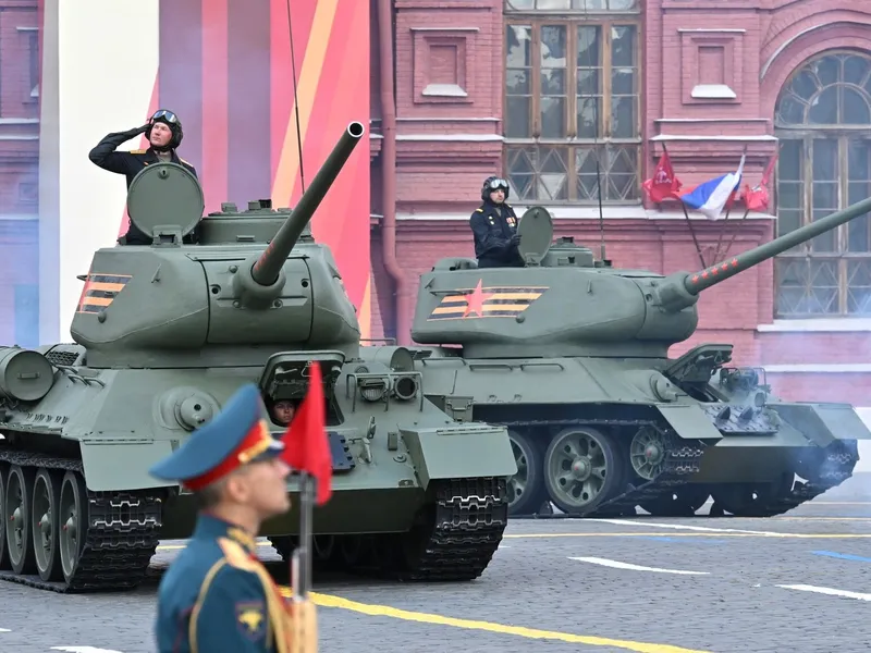 Rusia, pregătiti de război la paradă - Foto: Profimedia Images