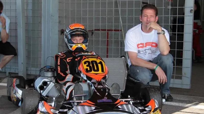 Max Verstappen și tatăl său, Jos. / Foto: sfcriga.com