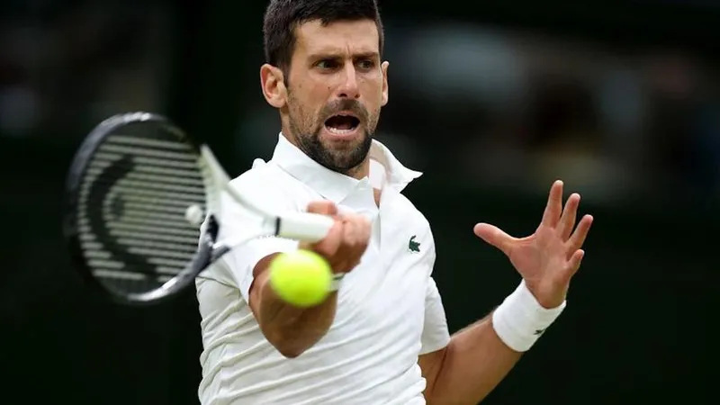 Novak Djokovic, care deţine recordul de 23 de titluri de Mare Şlem în proba de simplu în tenisul masculin - Foto: Profimedia Images