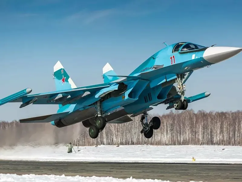 Ucraina a dat „daună totală” Moscovei. Un avion de atac Su-34 de 50.000.000 a fost doborât - Foto: Profimedia Images