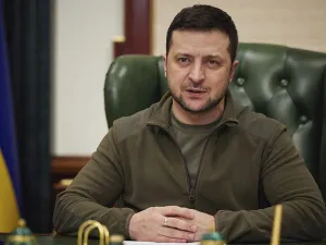 Zelensky se adresează luni parlamentarilor români/FOTO: indiatvnews.com