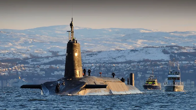 Un submarin nuclear britanic, aproape de catastrofă - Foto: Royal Navy (imagine cu caracter ilustrativ)