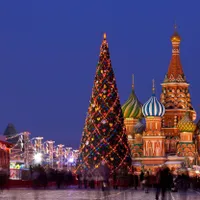 Sărbătorile de iarnă la Moscova în 2010. / Foto: Profimedia
