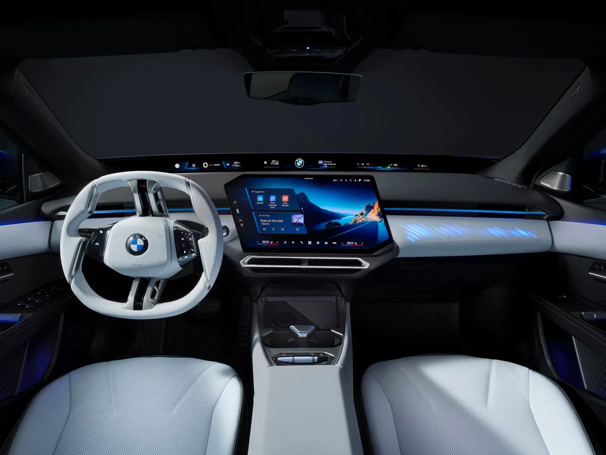 Interiorul noului BMW i3 - Foto: BMW