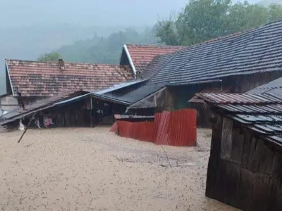 Inundații - Foto: Facebook / Meteoplus