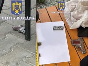 Un interlop l-a turnat pe un vânzător de arme ca să-și scadă pedeapsa. Aceasta este arma care urma să fie vândută Foto: Politia Romana