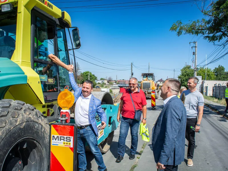 „Minune”! Au început lucrările de lărgire la 4 benzi a DN1A între Centura București și Mogoșoaia - Foto: Facebook/Irinel Ionel Scriosteanu