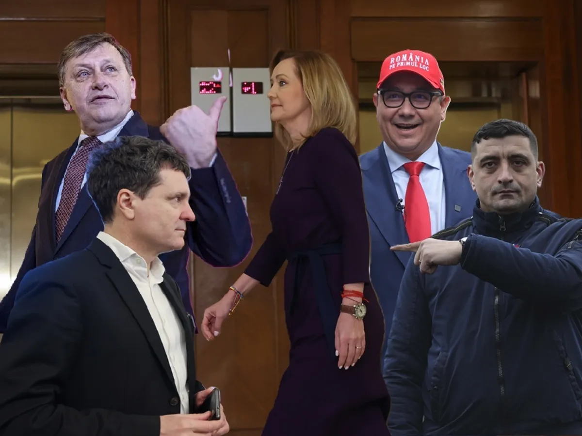 Imaginea momentului: Nicușor Dan caută o ieșire elegantă. Simion nu intră în turul 2. Finală clasică Foto: colaj INQUAM Photos
