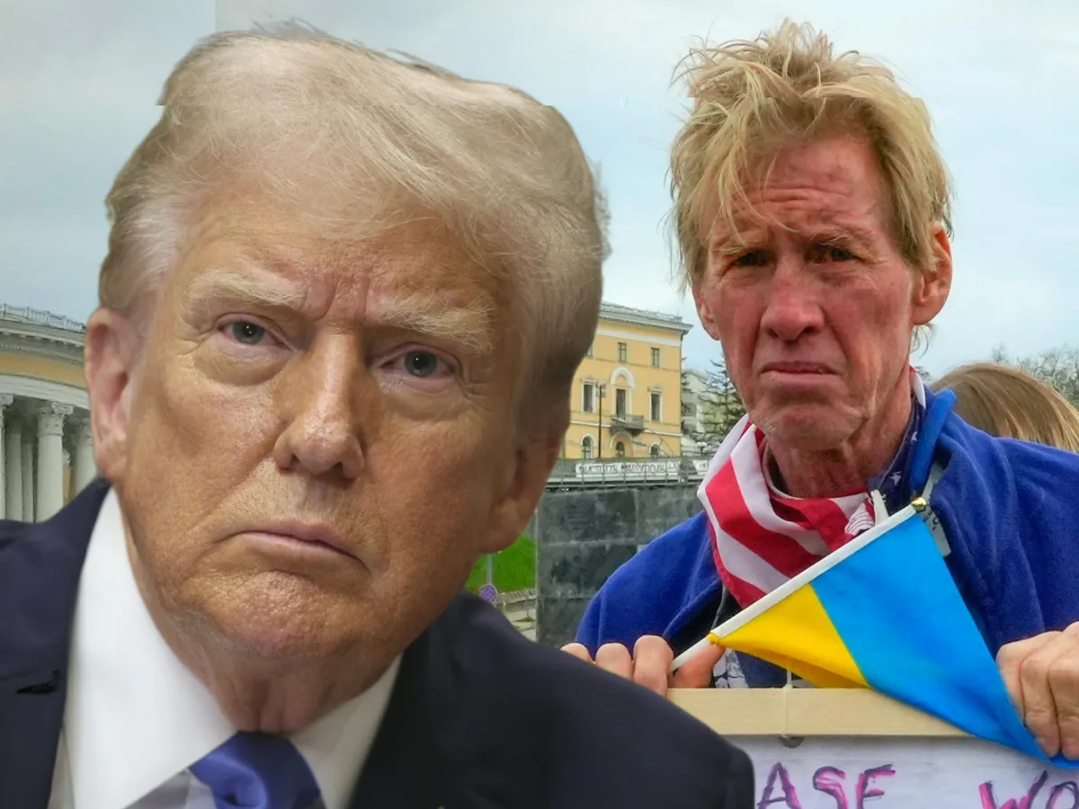 Trump și Ryan Routh - Foto: Profimedia images