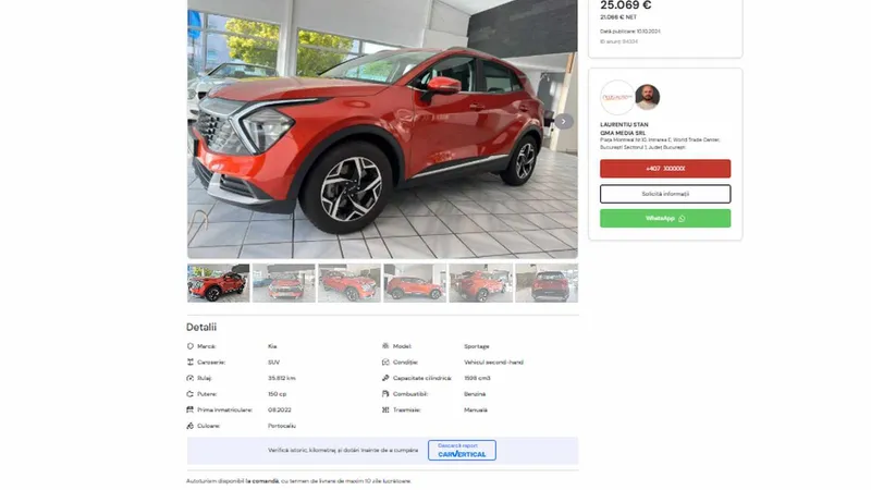 Ce SUV premium cu garanție, „nemăscărit” de samsari, găsești la preț de Dacia Bigster - Foto: captură ecran