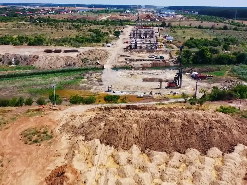 Știm când șoferii vor putea ocoli Bucureștiul pe autostradă. Stadiul lucrărilor pe A0 Nord - Foto: Facebook / Asociația Pro Infrastructură