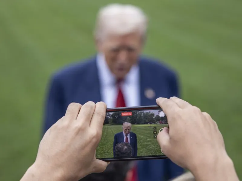 Donald Trump pleacă de la Casa Albă, pentru un week-end la Bedminster - Foto: Profimedia Images