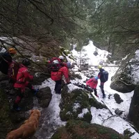 Trupul alpinistei din Brașov care a murit pe munte nu a putut fi recuperat nici după patru zile/FOTO: Facebook/Salvamontbrasov