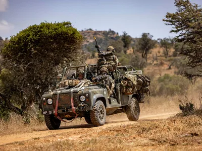Emblematicele mașini de război 4x4 Land Rover Defender, scoase la pensie după 70 de aniFoto: Profimedia Images