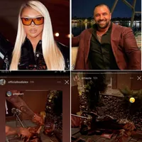 Alex Bodi a scăpat de arestul preventiv și a sărbătorit la proțap cu noua iubită, Ema Uta. /  Foto: spynews.ro