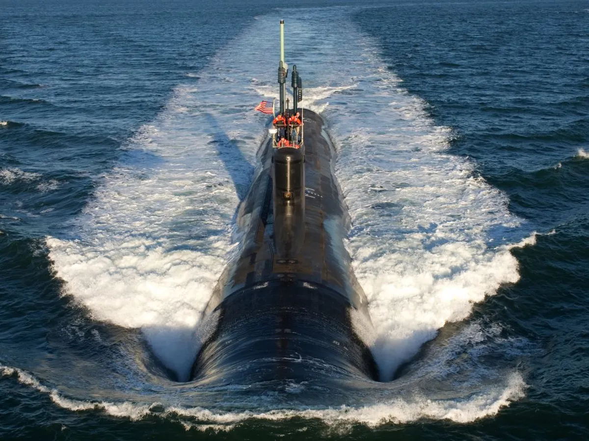 Submarinul de atac american din Clasa Virginia - Foto: Flickr/DVIDSHUB