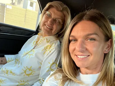 Simona Halep alături de mama ei Foto: Facebook/Simona Halep