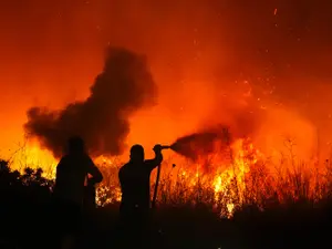 Turiști români evacuați în regiunea Kușadasi, din cauza incendiilor de vegetație. Avertismentul MAE  - Foto: Profimediaimages.ro