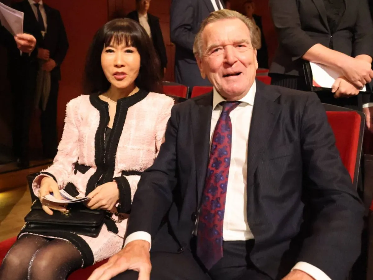 Gerhard Schroeder şi soţia sa, Seon Kim - Foto: Profimedia Images