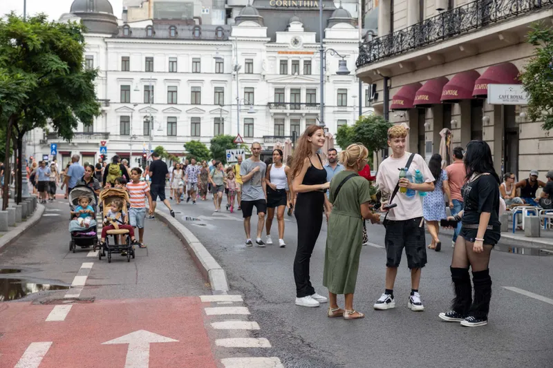 Calea Victoriei &icirc;nchisă - Foto: ARCUB