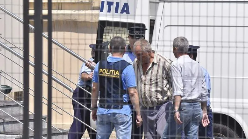 Gheorghe Dincă, suspectu de la Caracal. Foto Inquam Photos / Bogdan Danescu