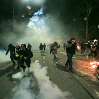 Georgienii vor cu orice preț să-și păstreze calea pro-UE. Poliția a tras cu gaze la Tbilisi - Foto: Profimedia Images - Imagine cu rol ilustrativ