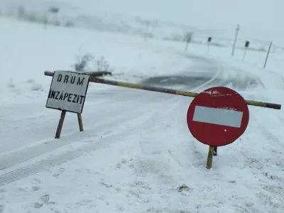 Haos în 5 județe din România. 21 de drumuri naționale închise din cauza zăpezii și a viscolului - Foto: Facebook/CNAIR