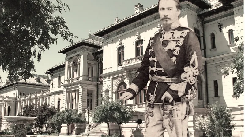 Alexandru Ioan Cuza a folosit Palatul Cotroceni ca reședință domnească de vară - Foto: colaj Newsweek
