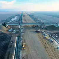 VIDEO Lucrările pe Autostrada A7 „accelerează”. Imagini de pe tot parcursul drumului de mare viteză - Foto: Captură video