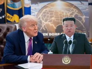 Coreea de Nord amenință SUA: „Domul de Aur al lui Trump, un scenariu de război nuclear în spațiu" - Foto: Profimedia images