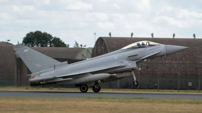 Eurofighter Typhoon - Foto: Profimedia Images (Imagine cu rol ilustrativ)