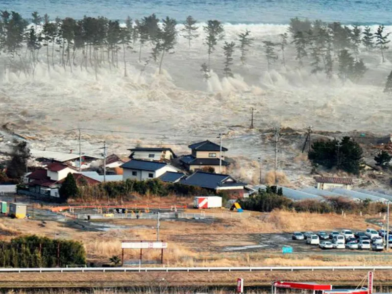 Înălţimea maximă a valului tsunami a fost măsurată la 38,9 metri. / Foto: digi24.ro