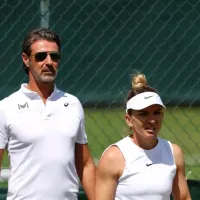 Halep și antrenorul ei - Foto: Facebook