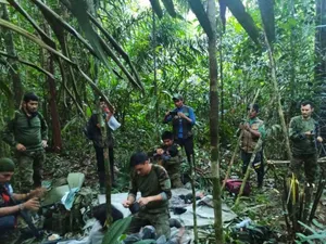 „Minune”, în jungla amazoniană - Foto: Twitter/Gustavo Petro