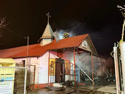 Biserică în Tulcea - Foto: ISU Tulcea
